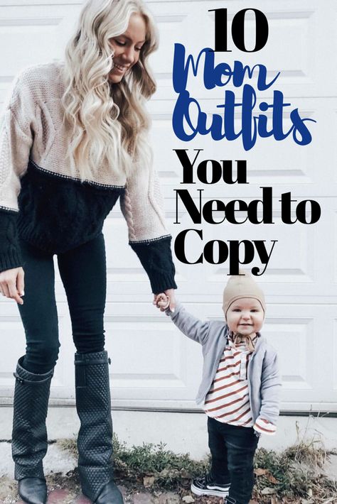 The most stylish mom outfit ideas for fall and winter that you need to copy. I will show you some of the top fashionistas to follow on Instagram and how you can copy their style on the cheap! #momstyle #momfashion Mum Clothing Style, Fall Winter Casual Outfits Women, Busy Mom Style Outfits, Moms On The Go Outfits, Cool Mum Outfit Winter, Hip Mom Style, Winter Outfits For Moms Over 30, Mom Leggings Outfits Winter, Mom 2023 Style