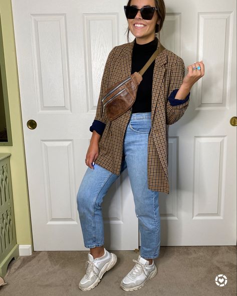 Madewell Blazer Outfit, Plus Sized Outfits, Madewell Blazer, General Outfit, Madewell Fall, Thrift Fits, Madewell Outfits, Fall Blazer, Style Birthday