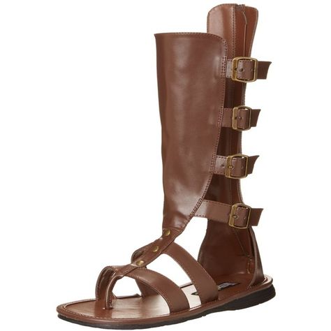 Funtasma Men's Spartan Gladiator Sandal ($46) ❤ liked on Polyvore featuring men's fashion, men's shoes, men's sandals, mens shoes, mens greek sandals, mens sandals, mens roman sandals and mens gladiator sandals Greek Shoes, Spartan Gladiator, Botas Chelsea, Roman Sandals, Roman Soldiers, Shoes Drawing, Character Aesthetics, Armor Of God, Men's Sandals