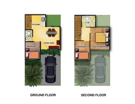 Catherine House and Lot (Lot Area: 40 sqm) with provision for balcony.  It has 3 Bedrooms 2 Toilets and Bath.   More at http://millette.sison.me/2014/08/lancaster-new-city-is-your-ticket-to.html 40sqm House Plan 2 Storey, 40 Sqm House Plan 2 Storey, 40 Sqm House, House Plan 2 Storey, House Plans 2 Storey, Minimalist Houses, Two Storey House Plans, Tiny Home Office, House And Lot