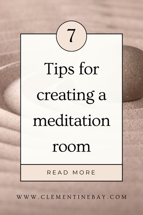 Here are 7 tips for creating a relaxing room for meditation! Read meditation room ideas and decor inspiration for creating an at-home zen paradise for meditation. Tips For Meditation, Meditation Room Ideas Sacred Space, Meditation Nook Small Spaces, Retreat Room Ideas, Relaxing Room Ideas Zen, Zen Meditation Room Ideas, Buddhist Meditation Room, Zen Corner Ideas, Yoga Corner At Home