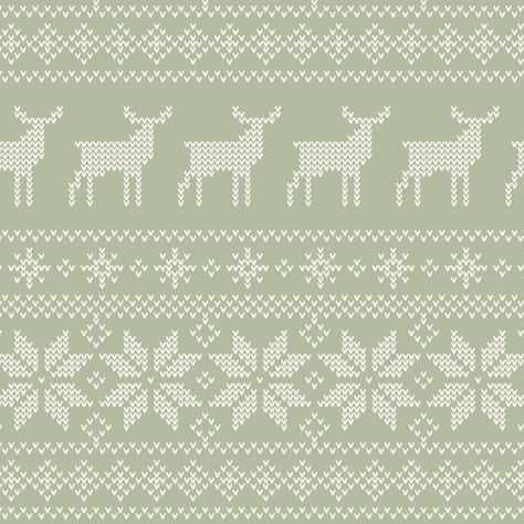 Fairisle in Mistletoe | Hawthorne Supply Co Mistletoe Pattern, Indie Sewing Patterns, Modern Fabric, Dear Santa, Creative Life, Fabric Collection, Fair Isle, Fabric By The Yard, Sewing Patterns