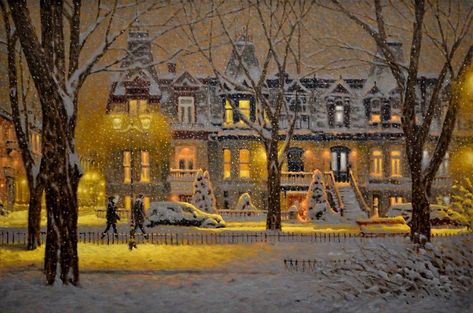 Canadian Artist Creates Beautiful Winter Paintings That Will Make Your Nights Warmer Winter Paintings, Winter Landscape Painting, Thick Blanket, Winter Illustration, Painting Snow, Winter Photos, Winter Painting, Full Time Artist, Canadian Art