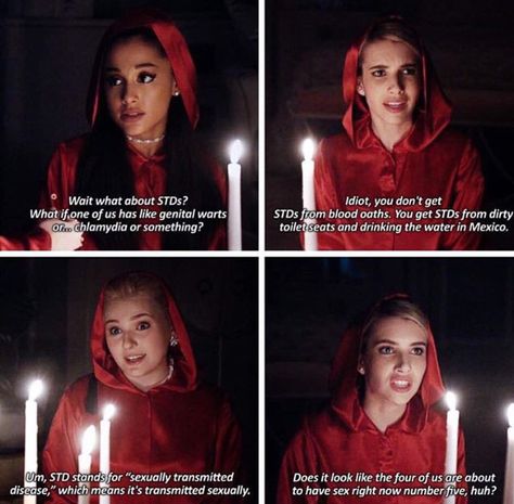 Sadie Swenson, Scream Queens Quotes, Queens Quotes, Television Quotes, Queen Outfit, Savage Quotes, Scream Queens, Black Art Pictures, Queen Quotes