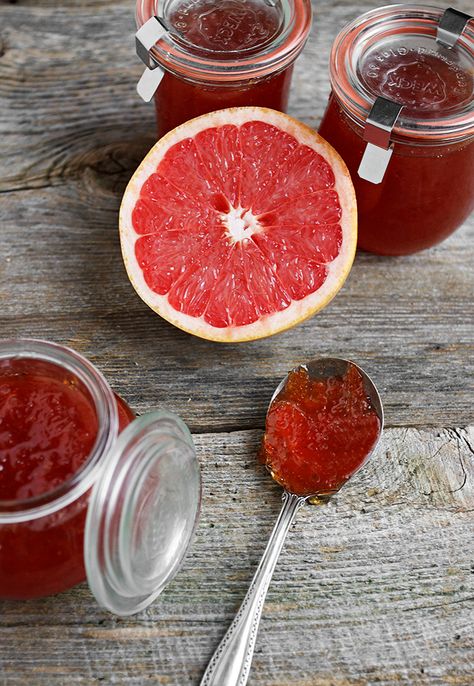 Grapefruit Jam, Grapefruit Recipes, Homemade Jams, Azores Islands, Marmalade Recipe, Jam Recipes Homemade, Canning Jam, Freezer Jam, Jam And Jelly