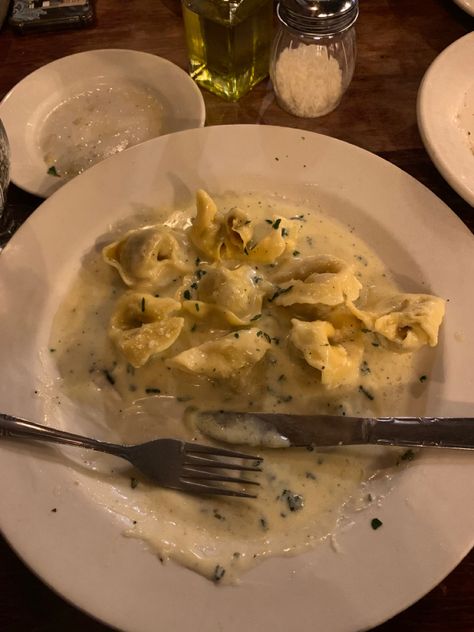 Tortellini Pasta Aesthetic, Tortellini Aesthetic, Caitlin Food, Italian Food Pasta, Foodie Aesthetic, Fake Pic, Singer Dr, Italian Comfort Food, Tortellini Pasta