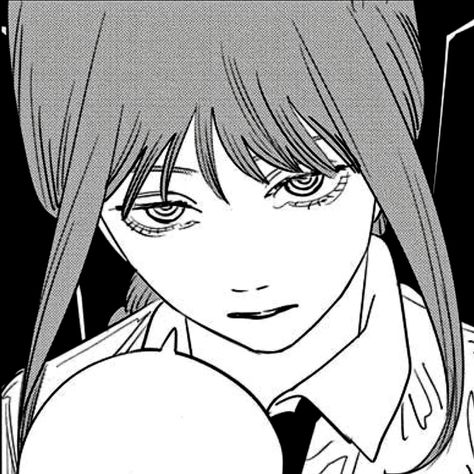 chainsaw man Chainsaw Man Makima Manga, Makima Manga Icon, Makima Chainsawman Manga Icon, Chainsaw Man Manga Art, Csm Icons Manga, Makima Manga, Manga Icons Aesthetic, Makima Chainsawman Black And White, Makima Is Listening Manga Panel