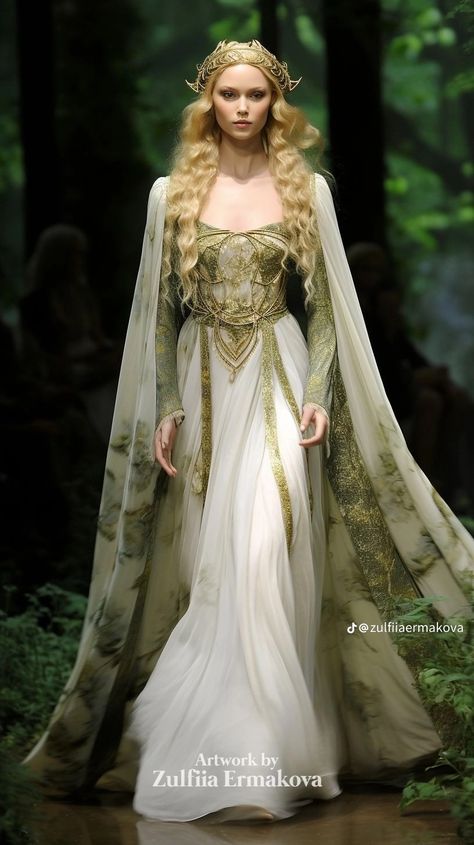 Fantasy Dresses, Fantasy Wedding, Fantasy Gowns, Medieval Dress, Fairytale Dress, Fantasy Costumes, Fantasy Dress, Fantasy Clothing, Fantasy Fashion