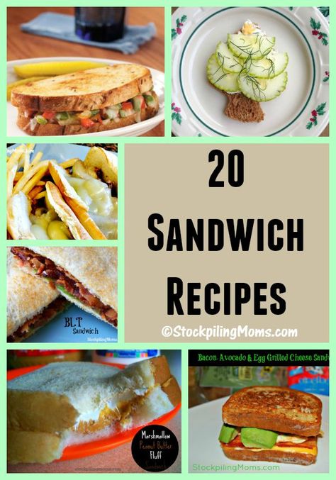 How To Prepare Sandwich, Paleo Recipes Lunch, Easy Sandwich, Recipes With Ingredients, Easy Sandwich Recipes, Freezer Meal Planning, Best Soup Recipes, Recipe Template, Simple Sandwiches