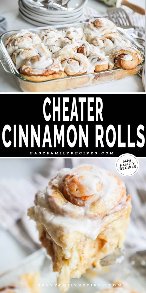 These Easy Cinnamon Rolls from Frozen Bread Dough are a quick, easy, and delicious breakfast favorite! These easy homemade cinnamon rolls are made with frozen bread dough, thawed and transformed into gooey, soft, and sweet homemade cinnamon rolls. Just 15 minutes of prep needed for the perfect gooey cinnamon rolls. Serve these homemade cinnamon rolls for breakfast, as a snack, or for dessert! Cinnamon Rolls From Frozen Bread Dough, Cinnamon Rolls From Frozen Bread, Frozen Rolls Recipes, Rolls From Frozen Bread Dough, Rhodes Bread Dough Recipes, Easy Homemade Cinnamon Rolls, Rhodes Bread Dough, Christmas Eve Brunch, Rhodes Dinner Rolls