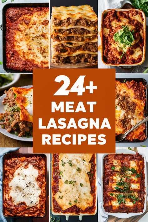 24+ Easy Meat Lasagna Recipes That Will Delight Your Family and Impress Your Friends!...  Satisfy your family and impress friends with these easy meat lasagna recipes. From classic beef to tasty sausage options each dish is packed with cheesy goodness and rich flavors. Perfect for cozy dinners or special gatherings these lasagnas are sure to be a hit. Try them today for a delicious meal!... https://ostrali.com/foodr/meat-lasagna-recipes Meaty Lasagna Recipe, Meat Lovers Lasagna Recipe, Spinach And Meat Lasagna, Lasagna Meat Sauce, Easy Meat Lasagna, Meat Lasagna Recipe, Lasagna No Meat Recipe, Leftover Lasagna, Meaty Lasagna