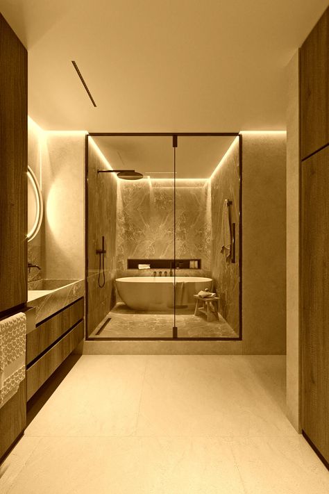 Hotel Bathroom Design Luxury, Bathroom Ideas Modern Luxury, Minimal Bathroom Design, Minimal Bathrooms, Luxury Hotel Bathroom, Hotel Bathroom Design, Bedroom Pop Design, Minimal Bathroom, Bilik Air