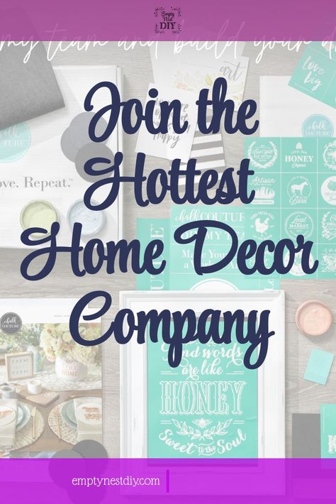 Thinking about joining CHalk Couture as a Designer? Read all about what it takes and the benefits of joining this fast growng direct sales company. Nest Diy, Chalk Stencils, Diy Home Decor For Apartments, Couture Ideas, Chalk Design, Fun Money, Diy Chalk, Chalk Lettering, Using Chalk Paint