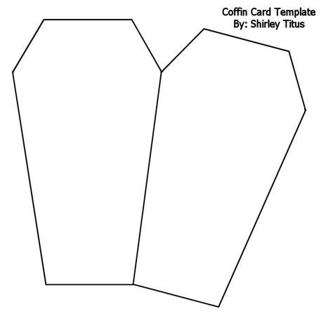 Cards Template | am entering this card in the following Halloween Challenges: Coffin Invitations, Coffin Template, Coffin Card, Halloween Cards Diy, Poison Bottle, Halloween Paper Crafts, Carte Halloween, Halloween Cards Handmade, Card Templates Printable