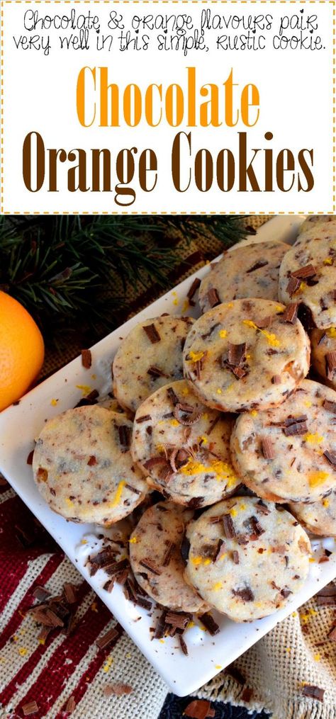 Chocolate Orange Cookies - Lord Byron's Kitchen Chocolate Orange Cookies, Flavour Combinations, Orange Cookies, Easy Meal Ideas, Classic Recipes, Lord Byron, Bar Recipes, Food Shows, Chocolate Orange