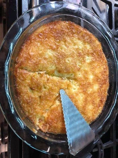 Keto Recipes ( Simple & Easy ) | Coconut Custard Crustless Pie | Facebook Crustless Coconut Custard Pie Recipe, Crustless Pie, Carb Free Recipes, Custard Pie Recipe, Keto Guide, Coconut Custard Pie, Low Carb Easy, Coconut Pie, Coconut Custard