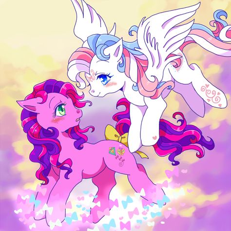 Skywishes Mlp, Star Catcher, Obey Art, Vintage My Little Pony, My Lil Pony, Mlp Pony, Pony Drawing, Mlp My Little Pony, In The Clouds