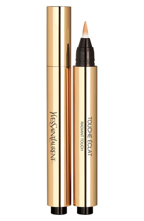 Yves Saint Laurent Touche Éclat All-Over Brightening Concealer Pen | Nordstrom Step By Step Contouring, Going Gray Gracefully, Brightening Concealer, Concealer Pen, Touche Eclat, Best Makeup Artist, Liquid Concealer, Contour Kit, Going Gray