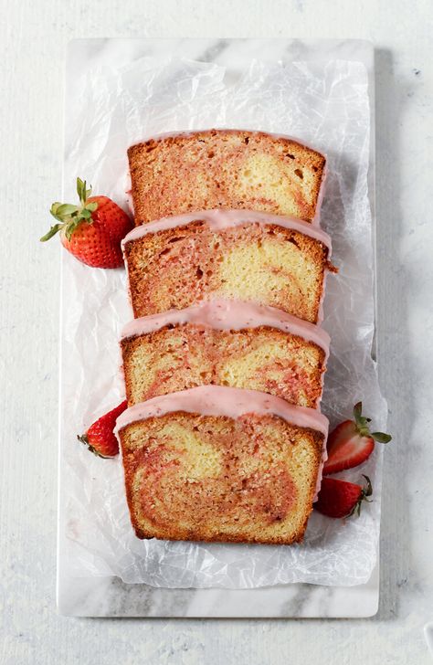 Strawberry Swirl Pound Cake — Butternut Lane Swirl Pound Cake, Vegan Chocolate Ganache, Strawberry Things, Strawberry Pound Cake, Loaf Cake Recipes, Pie Maker, Cake Video, Swirl Cake, The Best Dessert