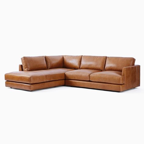 Brown sectional decor