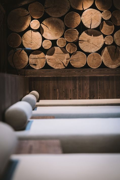 Mountain Spa Aesthetic, Mountain Spa, Hotel Sweet, Yoga And Meditation Space, Aspen Hotel, Alpine Modern, Hot Springs Resort, Mountain Interiors, Mountain Hotel