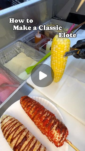 La Elotera on Instagram: "A sped of version of how we make our classic, #1 seller Classic Elote. See y’all Thursday-Sunday this week. Since we’re out in the elements We’ll probably keep those hours through these very cold nights. But spring is just around the corner!" Elote Bar Party Ideas, Elote Bar, Elotes Preparados, Elote Recipe, Party Bars, Very Cold, Cold Nights, Mexican Food, Around The Corner