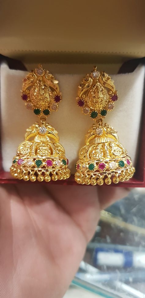 Ashtalakshmi jhumki 15 grams @SHAGUN JEWELLERS ALWAL