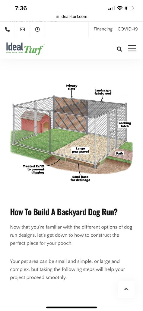 Diy Dog Run Fence, Dog Run Ideas Backyard, Dog Potty Patch, Dog Run Ideas, Dog Run Side Yard, Diy Fences, Dog Run Fence, Diy Dog Run, Outdoor Dog Runs