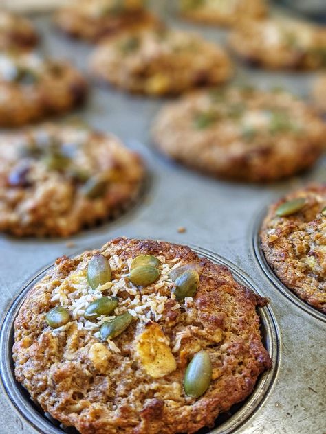 Loaded Breakfast Muffins, Sunshine Muffins Recipe, Sunshine Muffins Best Of Bridge, Dried Cranberry Muffins, Sunshine Muffins, Hardy Breakfast, Power Muffins, Yummy Muffins, Almond Flour Muffins