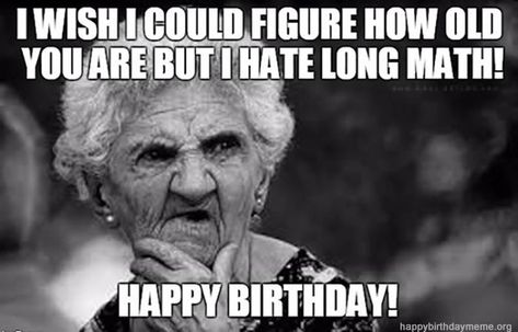 👨 23 Funniest Happy birthday Memes For Him Birthday Memes For Him, Happy Birthday Quotes For Him, Old Man Birthday, Funny Happy Birthday Meme, Funny Happy Birthday Pictures, Funny Wishes, Mom Birthday Quotes, Funny Birthday Meme, Funny Happy Birthday Wishes