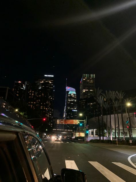 La City Aesthetic, Los Angeles At Night Aesthetic, Los Angeles Aesthetic Night, La At Night, Los Angeles Night, Beverly Hills Aesthetic, Los Angeles At Night, Los Angeles Aesthetic, Los Angeles City