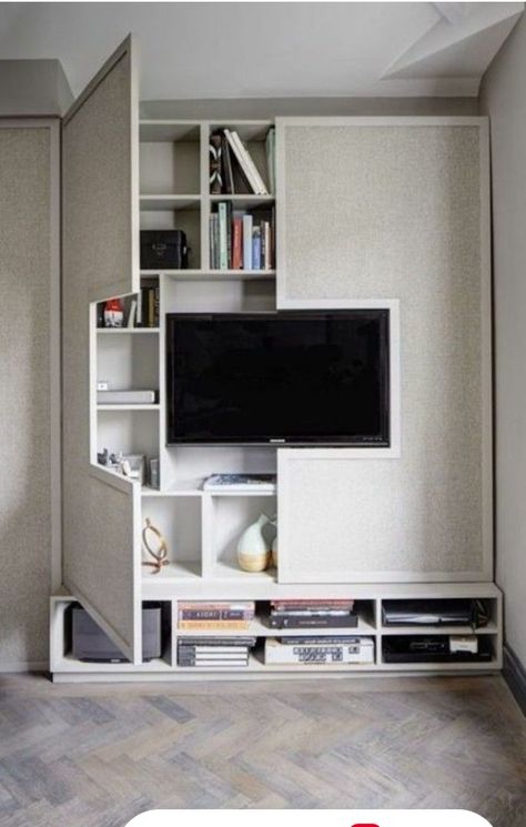 Inexpensive Apartment Decorating, Minimalist Living Room Design, Room Cabinet, Small Space Bedroom, Small Room Design, Storage Design, Living Room Tv, Cabinet Design, Small Living Rooms