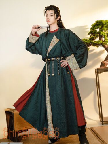 ad eBay - Find many great new & used options and get the best deals for Hanfu Men Dress Women's Dress Inner Pants Belt Dress GuangShanYue Fashion Dress at the best online prices at eBay! Free shipping for many products! Jomon Period Clothing, Mongolian Clothing Traditional, Fantasy Robes, Hanfu Pants, Wizard Clothes, Wizard Dress, Casual Fantasy Clothing, Mexican Traditional Clothing, Hanfu Shirt