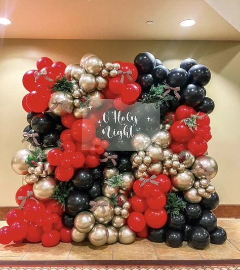 Balloon Walls, Lakewood Church, Christmas Balloon Decorations, Event Business, Dad's Birthday, Silver Balloon, 30th Bday, Diy Balloon, Diy Balloon Decorations