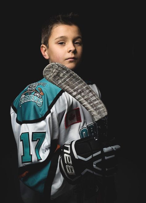 Hockey Photography Hockey Portraits, Hockey Poses, Hockey Team Photos, Hockey Senior Pictures, Orillia Ontario, Hockey Photography, Hockey Shot, Hockey Photos, Sports Portraits