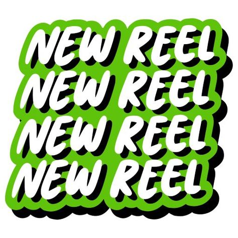 Reels Sticker - Free social media Stickers to download New Reel Sticker Instagram, Social Media Stickers, New Reel, Album Layout, Photo Album Layout, Free Social Media, Free Stickers, Esthetician, Social Media Manager