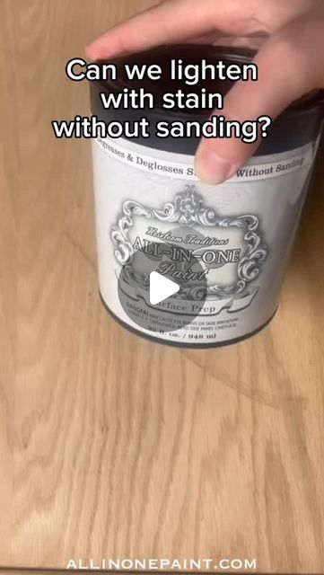 ALL-IN-ONE Paint by Heirloom Traditions on Instagram: "So you’ve seen us darken kitchen cabinets using #allinonestain without sanding but you’re wondering if you can lighten your kitchen cabinets without sanding???? Of course you can! No sanding or sealing required when you use #allinonepaint products! Comment TUTORIAL for more how to’s. #heirloomtraditionspaint #cabinetstaining #kitchenmakeover #kitcheninspo #stainingtips #stainingcabinets #cabinetstaining" How To Lighten Cabinets, No Sanding Cabinet Painting, How To White Wash Kitchen Cabinets, Heirloom Traditions All In One Paint Gel Stain, Heirloom Traditions All In One Paint Kitchen Cabinets, Heirloom Traditions All In One Paint, Dark Stained Cabinets, Stain Furniture, Stained Kitchen Cabinets