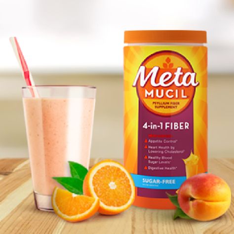 Banana-Orange Frosty High Fiber Drink Recipe | Metamucil® Metamucil Smoothie Recipes, Metamucil Smoothie, Metamucil Diet, Metamucil Recipes, Metamucil Benefits, Fiber Drink, High Fiber Smoothies, Fiber Smoothie, Bypass Recipes