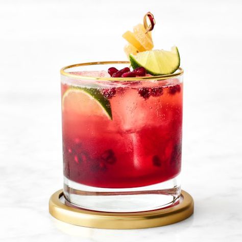 Recipe: Pomegranate-Ginger Tequila Mule | Williams Sonoma Bartending Recipes, Tequila Mule, Pomegranate Tequila, Easy Thanksgiving Dinner, Thanksgiving Cocktail Recipes, Thanksgiving Cocktail, Thanksgiving 2023, Mule Recipe, Thanksgiving Cocktails