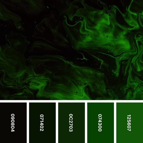 Types Of Color Schemes, Bright Palette, Green Color Palette, Dark Color Palette, Black Color Palette, Dim Gray, Color Meanings, Green Colour Palette, Emerald Color