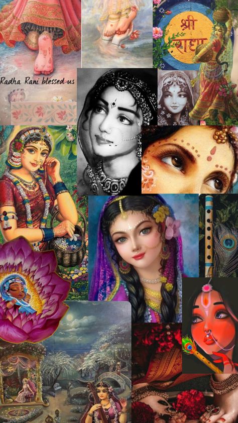 Radha Rani Image, Radha Pic, Unique Radha Krishna Images, Shree Radha, राधे राधे, Bullet Journal Mood Tracker Ideas, Creative Bookmarks, Krishna Book, Lord Krishna Hd Wallpaper