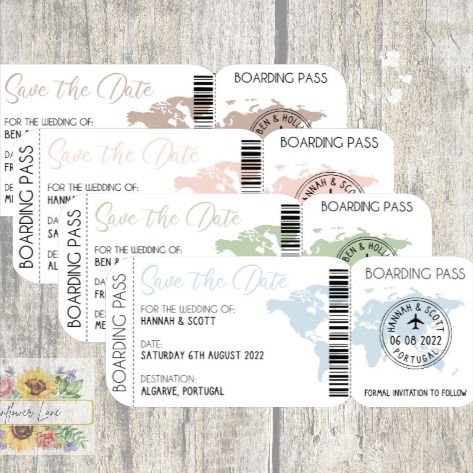 Destination Save The Date, Boarding Pass Save The Date, Abroad Wedding, Map Invitation, Map Wedding Invitation, Passport Wedding Invitations, Travel Stamp, Travel Theme Wedding, Wedding Travel