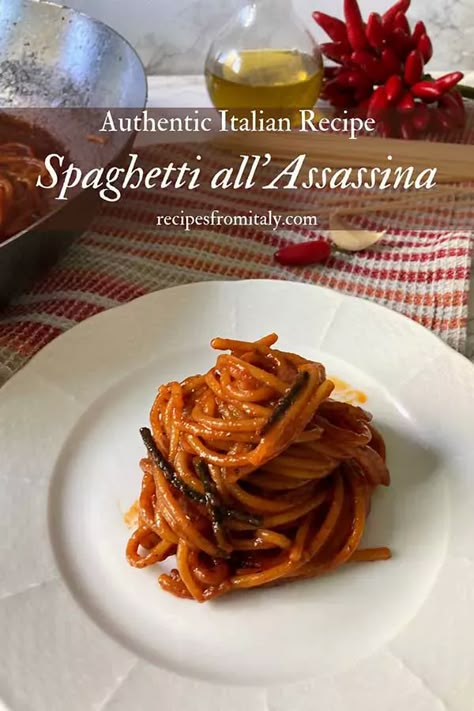 Sicilian Recipes Authentic, Best Italian Pasta Recipes, Authentic Spaghetti, Italian Pasta Recipes Authentic, Popular Pasta Recipes, Recipes From Italy, Spagetti Recipe, Spaghetti Recipes Easy, Italian Pasta Recipes