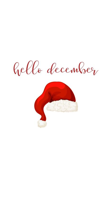 Hello December Wallpaper, Hallo December, Santa Wallpaper, Wallpaper December, Santa Quotes, Welcome December, December Wallpaper, Merry Christmas Wallpaper, Xmas Wallpaper