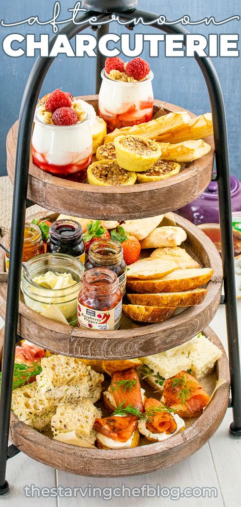 Tea Board, Buffet Plate, Tea Garden, Charcuterie Boards, Chef Recipes, Tea House, Tea Recipes, Board Ideas, High Tea