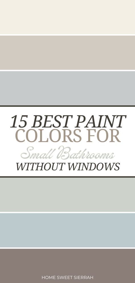 Browse these bright paint colors for small bathrooms. Consider these for your small bathroom paint color scheme. Make your bathroom spa like! Color To Paint Small Bathroom, Cool Bathroom Colors, Cohesive Color Scheme, Small Bath Color Ideas, Bathroom Paint With Grey Tile, Half Bathroom Color Ideas Paint, Happy Bathroom Colors, Bright Sunroom Paint Colors, Sw Misty Bathroom