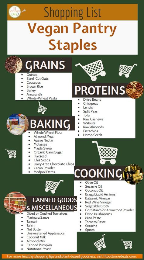 Vegan Pantry Staples, Vegan Staples, Vegan Grocery List, Stock Your Pantry, Vegan Pantry, Grocery Shopping List, Vegan Grocery, Meal Options, Dry Chickpeas