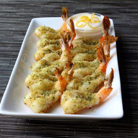 Butterfly Prawns, Garlic Herb Bread, Impressive Appetizers, Herb Bread, Food Wishes, Video Recipes, Great Appetizers, Shrimp Recipes, Everyday Food