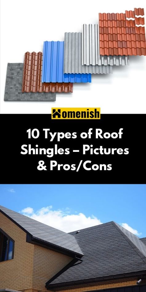 Types Of Shingle Roofs, Roofing Materials Types Of, Roof Materials Ideas, Types Of Roofs For Houses, Roof Sheeting Ideas, Different Roof Styles, Roof Types Style, Shingle Roof Colors, Types Of Roof Design