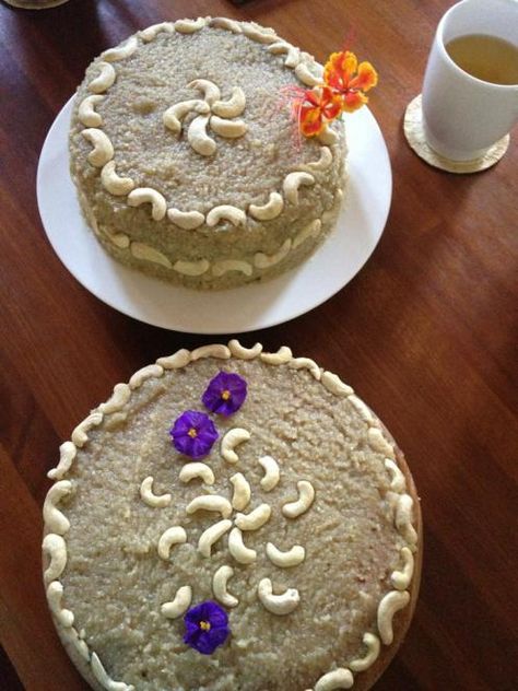 #944. Bolo di Kashupete in Papiamentu, Cashew Nut Cake in English... Try it, you won't be disappointed! Million Dollar Cake Recipe, Cashew Cake, Aruba Food, Cake Receipe, Nut Cake, Polka Dot Cakes, Almond Extract, Cake Sizes, Gf Desserts